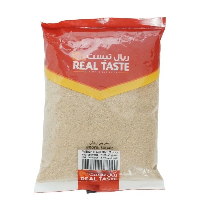 Real عبوة سكر بني حقيقي - 500 جرام - Image 1