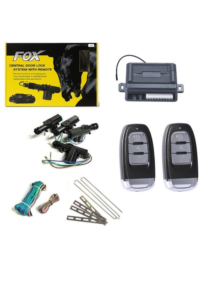 فوكس يوفر قفل مركزي فوكس حماية كاملة لسيارتك بنظام قفل ذكي وسريع - Y282 - Image 4