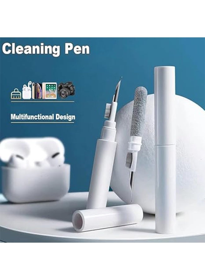 Airpods Cleaning Kit, Earbud Cleaning Pen, Phone Cleaner Kit, Wireless Headphones Cleaning Pen Tool, Portable 3-in-1 Laptop Cleaning Kit, Electronic Cleaner with a Sponge and Metal Pen Tip - Image 5