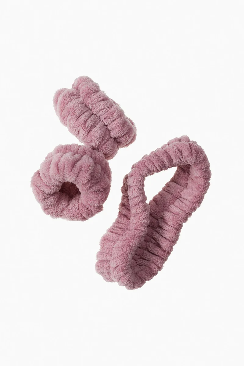 H&M Make-up headband and wristband set