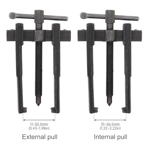 ChgImposs 2 Jaws Gear Puller Adjustable Bearing Puller Gears Internal External Removal Tool for Pulleys Flywheels Bearings Gears 4 INCH - Image 3