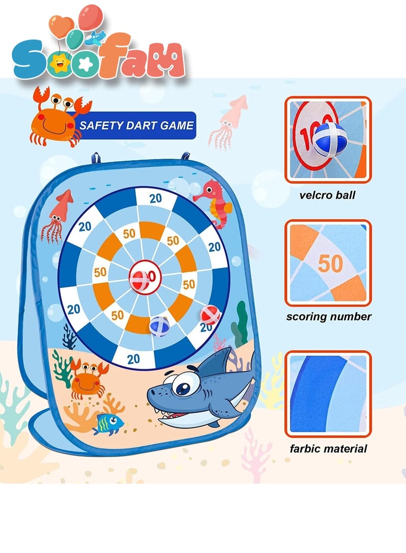 Soofam Funny Toy  3 in 1 Darts Toys Family Party Game  For Kids Gift Bean Bag Toss Game, Kids Throwing Game Kit, Sand Bag Throw Indoor and Outdoor Party Games - Image 4