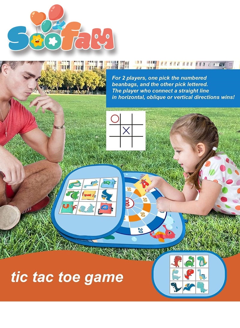 Soofam Funny Toy  3 in 1 Darts Toys Family Party Game  For Kids Gift Bean Bag Toss Game, Kids Throwing Game Kit, Sand Bag Throw Indoor and Outdoor Party Games - Image 5