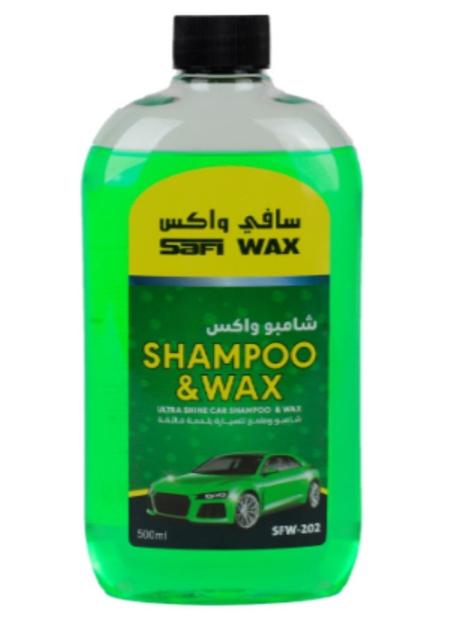 Safi WAX 500-ML Car Shampoo & Wax - Image 2