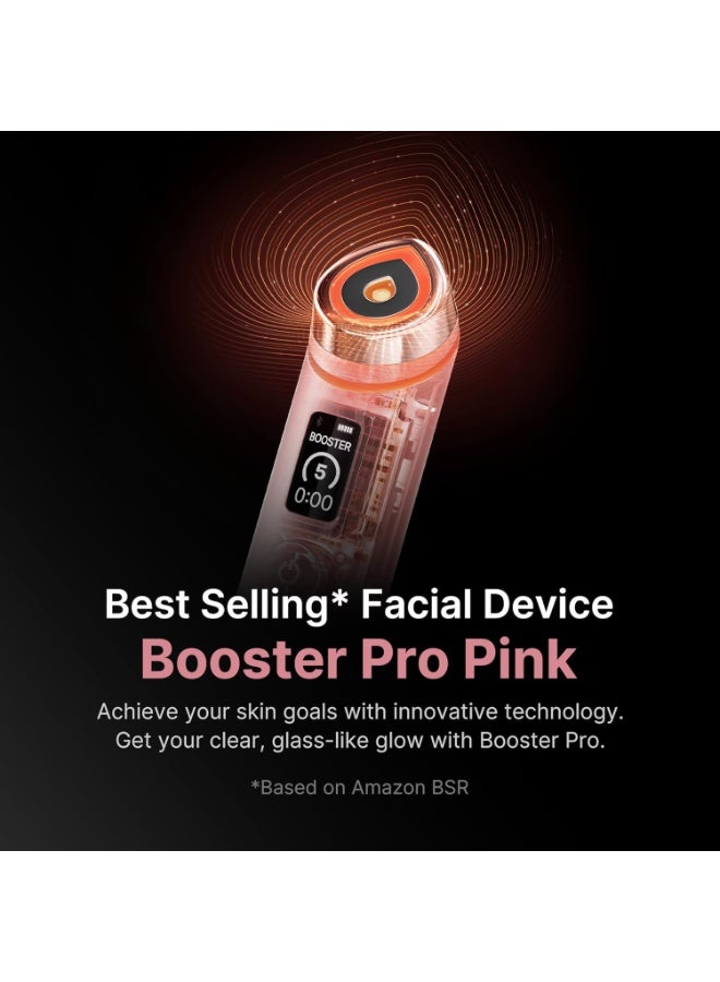 Medicube Age-R Booster Pro Pink | 6-in-1 Real Glass Glow Beauty Massager | Looking Glass Skin | Korean Skin Care - Image 2