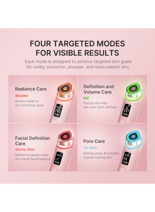 جهاز تدليك البشرة Age-R Booster Pro الوردي 6 في 1، يمنح البشرة توهجًا زجاجيًا حقيقيًا، ويمنحها مظهرًا زجاجيًا، وهو منتج للعناية بالبشرة الكورية. - view 3