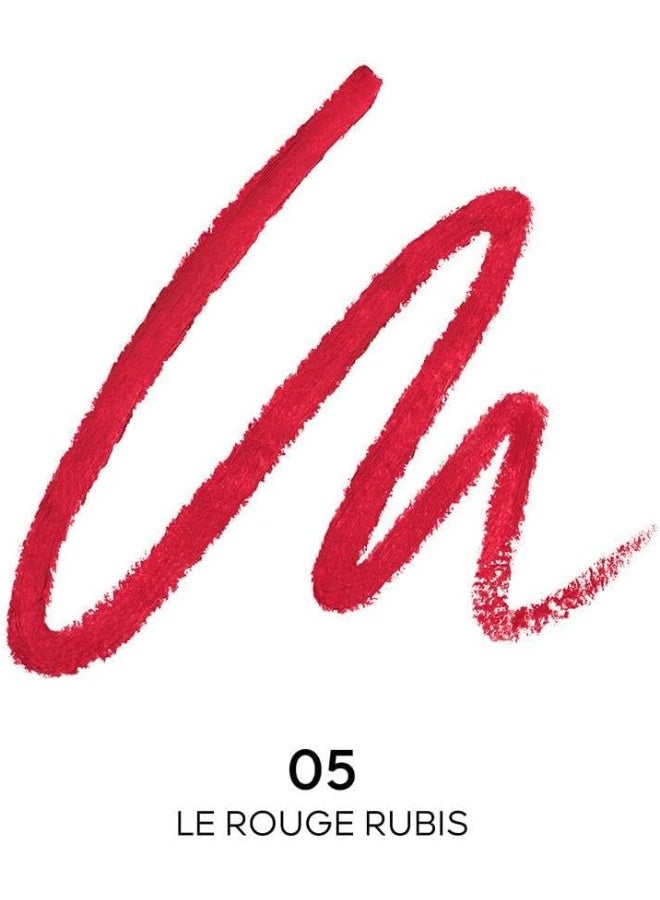 غيرلان قلم تحديد الشفاه كونتور جي من جيرلان 05 لو روج روبيس - Image 4