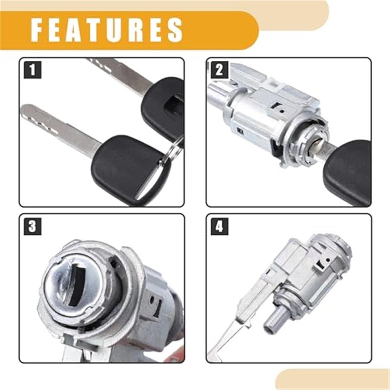 DEMULAX Ignition Lock Cylinder for Civic 2003-2013 - Image 3