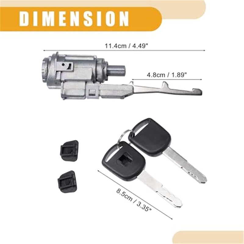 DEMULAX Ignition Lock Cylinder for Civic 2003-2013 - Image 5
