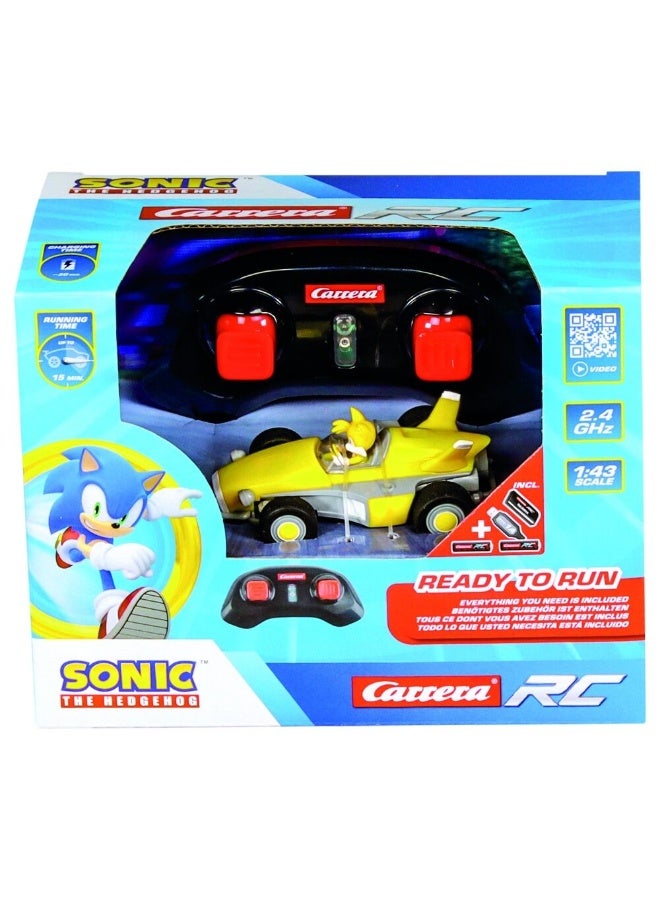Carrera سيارة Carrera Sonic the Hedgehog Team Tails Racing RC (1:43) - Image 3