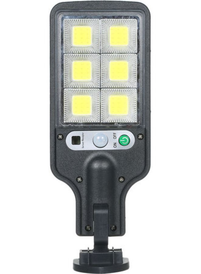 ACLIX Solar Powered Energy Street Light with 72 COB Black Yellow - Image 1