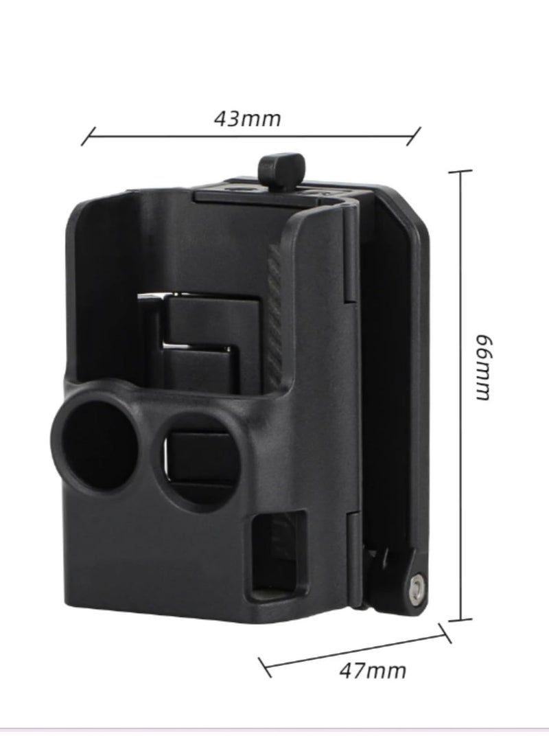 1pcsMagnetic Mount for DJI Osmo Pocket 3 Strong Magnetic Clip Holder Adjustable Stand for Cycling, Vlogging, Tabletop Use Lightweight, Portable Camera Accessory - Image 2