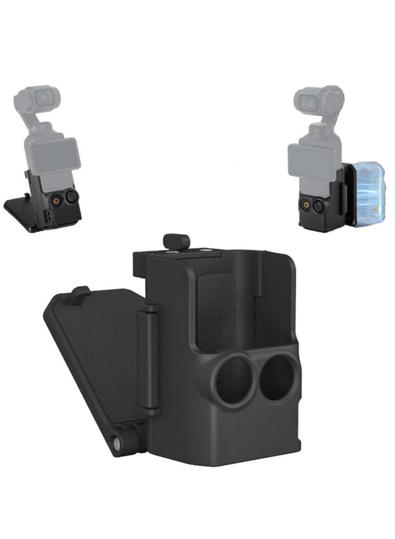 1pcsMagnetic Mount for DJI Osmo Pocket 3 Strong Magnetic Clip Holder Adjustable Stand for Cycling, Vlogging, Tabletop Use Lightweight, Portable Camera Accessory - Image 1