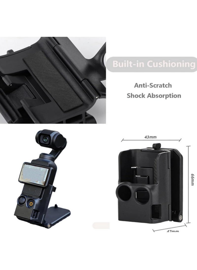 1pcsMagnetic Mount for DJI Osmo Pocket 3 Strong Magnetic Clip Holder Adjustable Stand for Cycling, Vlogging, Tabletop Use Lightweight, Portable Camera Accessory - Image 5