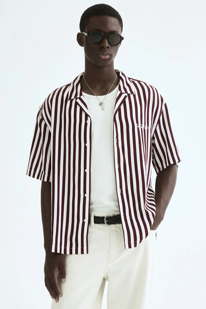 H&M Relaxed Fit Resort shirt