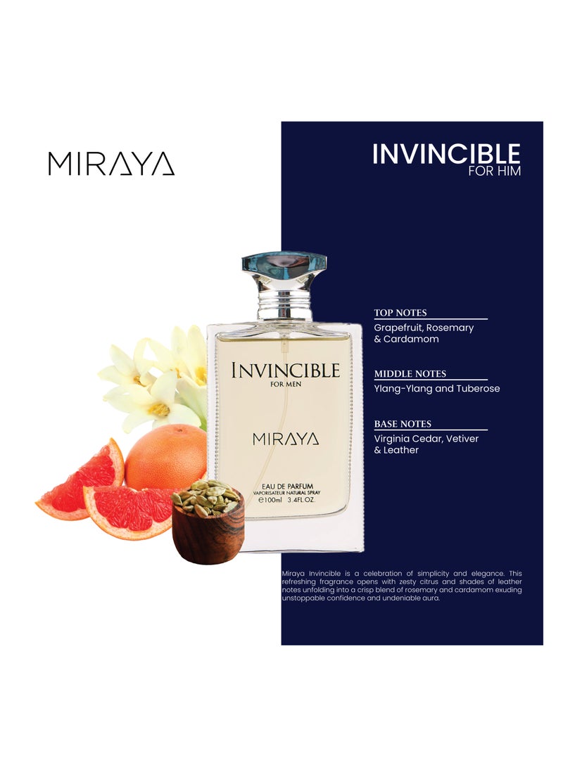 Miraya عطر انفينسيبل للرجال - 100 مل - Image 5