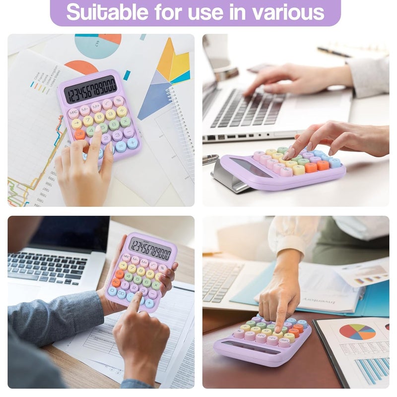 SPRADE Colorful Candy Calculator (Purple) - Image 4