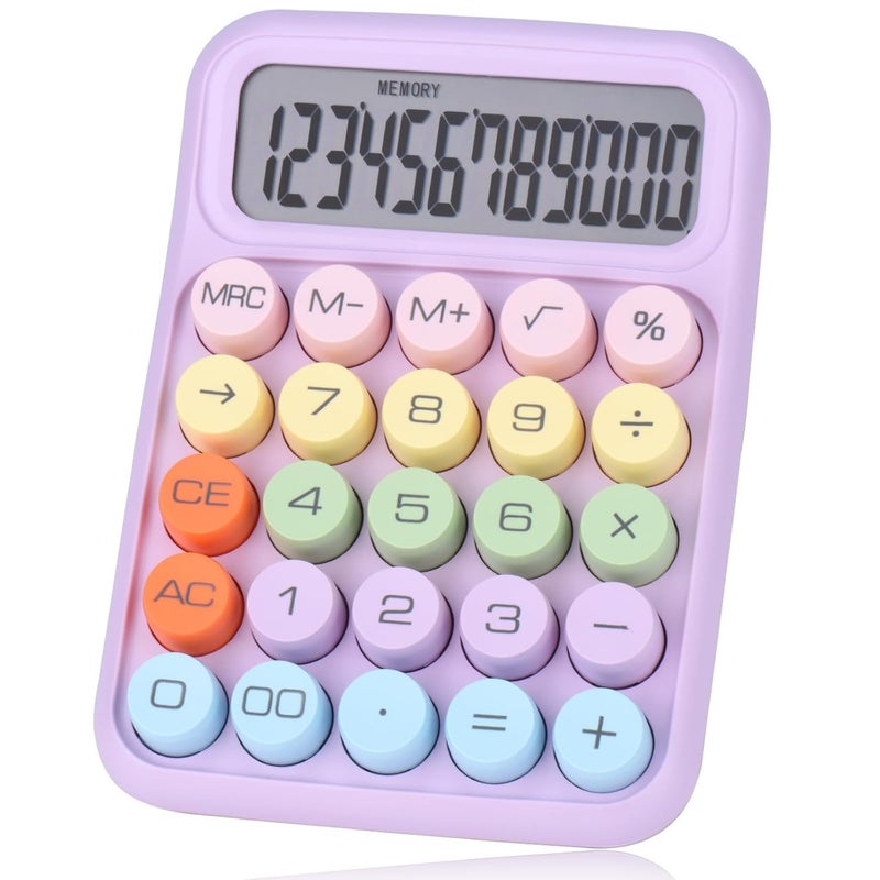 SPRADE Colorful Candy Calculator (Purple) - Image 1