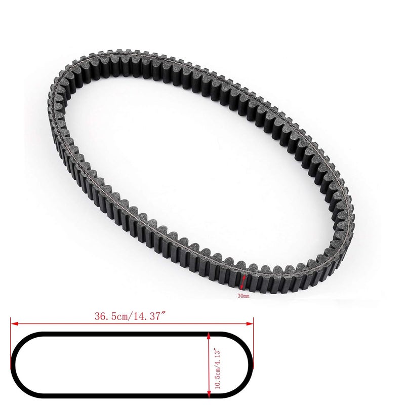 Bruce & Shark Drive Belt for Arctic Cat and KYMCO Models - Image 3