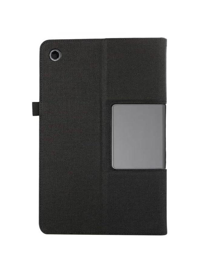 Compatible with Lenovo Tab Plus 11.5-inch 2024 (TB351FU) Case,TPU Bumper Folio Protective Cover Soft Fabric Wallet Stand Tablet Shell For 11.5 - Image 4