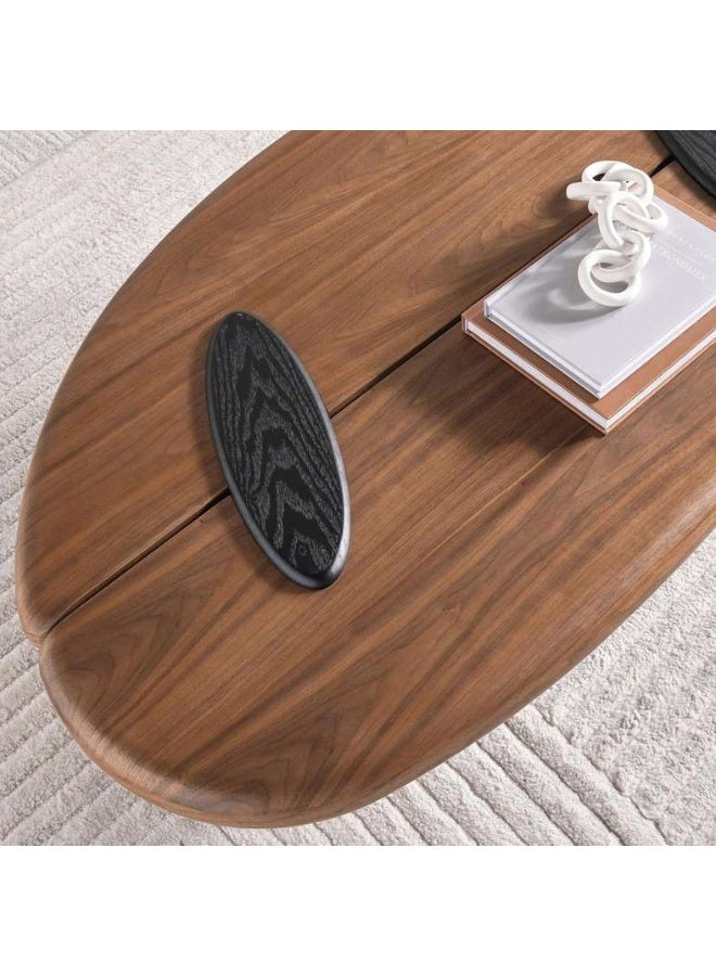 Pan Home Delger Coffee Table - Brown and Black - Image 3