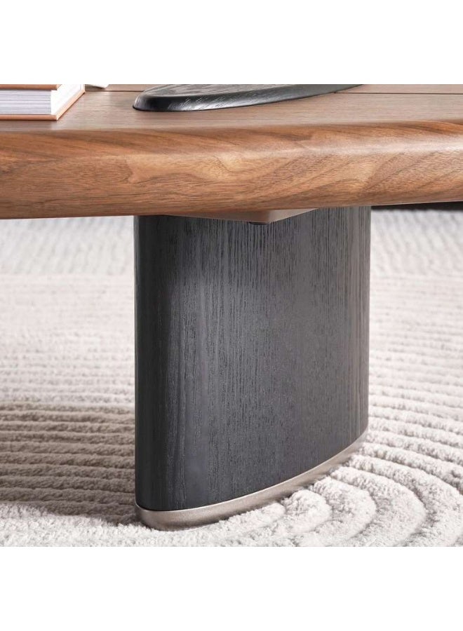 Pan Home Delger Coffee Table - Brown and Black - Image 4