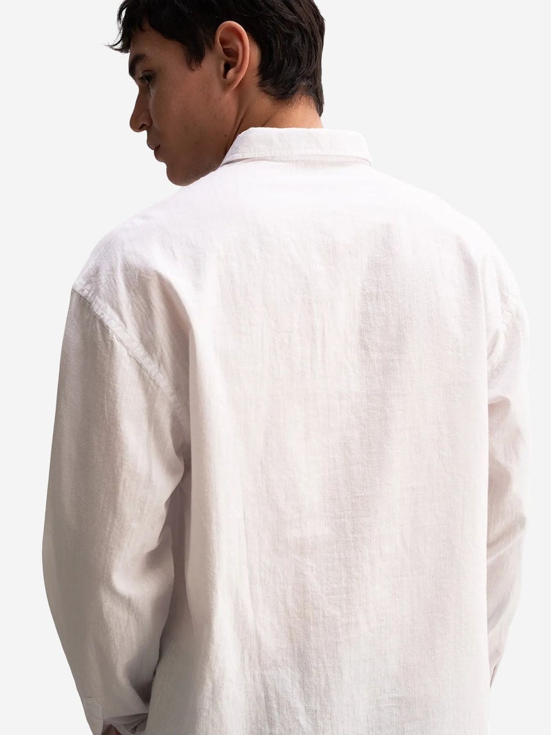 GIESTO Cotton Oversized Button-Up Shirt - Image 2