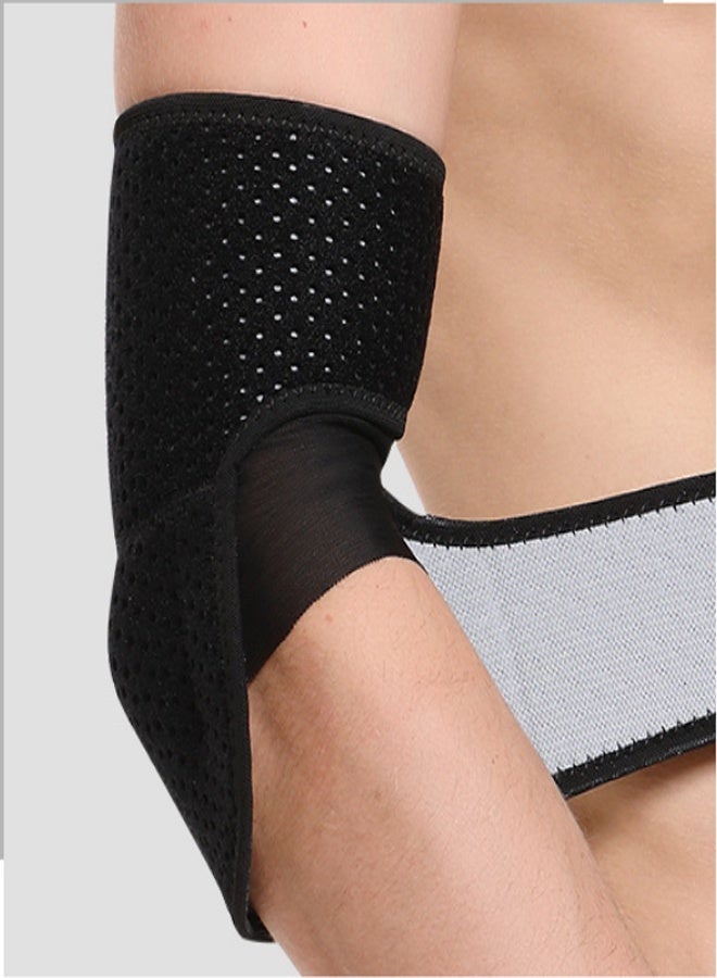 Elbow Support, Elbow Brace, Adjustable Elbow Sleeve, Tennis Elbow Sleve, Arm Wrap Strap, Sleve for Elbow Sleeve for Gym - Image 2
