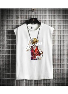 KUYING Summer One Piece Lunch Break Loose Casual Vest  - Image 1