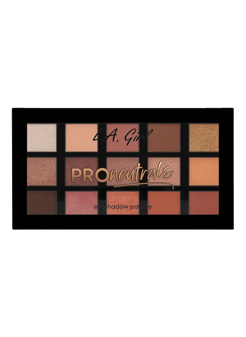 لا جيرل Pro Shadow Eye Palette - Pro Neutrals