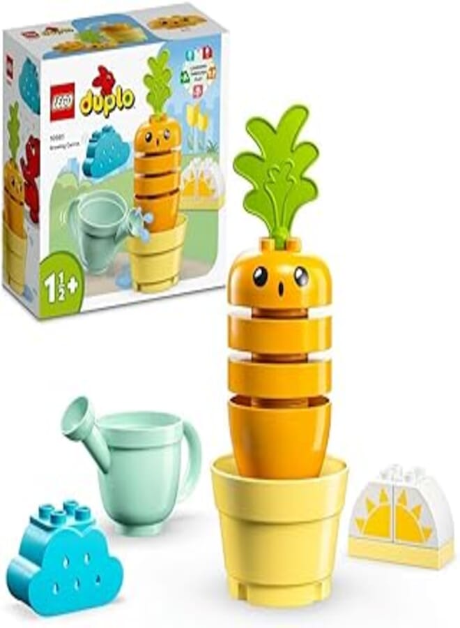 LEGO® DUPLO® My First Growing Carrot 10981 Building Toy Set (11 Pieces)