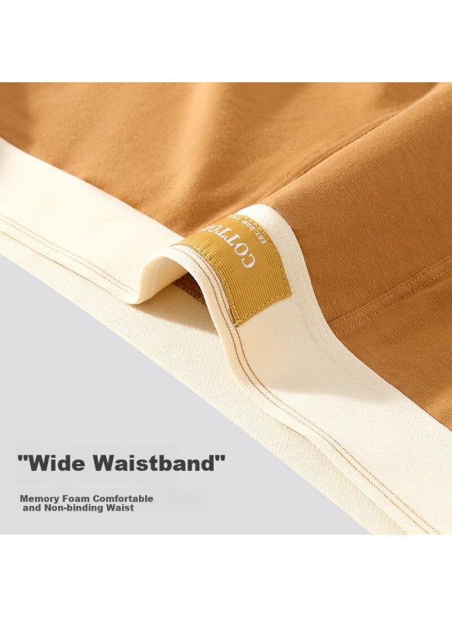 Me Feeling Men's Underwear, Pure Cotton 5a Antibacterial Boxer Briefs, Summer Sports Breathable Youth Boxer Shorts - Image 4