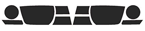 Precut Vinyl Tint Cover for 20102013 Chevrolet Camaro Headlights 20 Dark Smoke