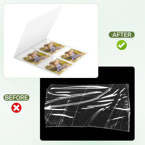 Sinload 5 Pack Laminator Carrier Sleeve 9 x 15 Inch Lamination Carrier Letter Size Thermal Laminating Carriers Sheets Lamination Thermal Protection for All Brand Laminating Pouch - Image 4