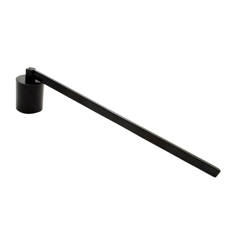 GAKA Candle Snuffer Accessory Black for Putting Out Extinguish Candle Wicks FlameCylindrical Shape