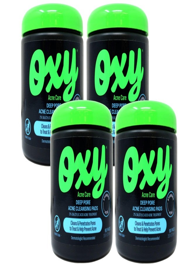 OXY Daily Defense Cleansing Pads 90 Each (Pack of 4) - Image 1