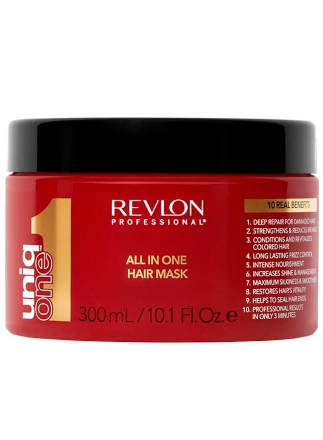 Revlon Uniq One All in One Nourishing and Repairing Hair Mask 300ml - Image 1
