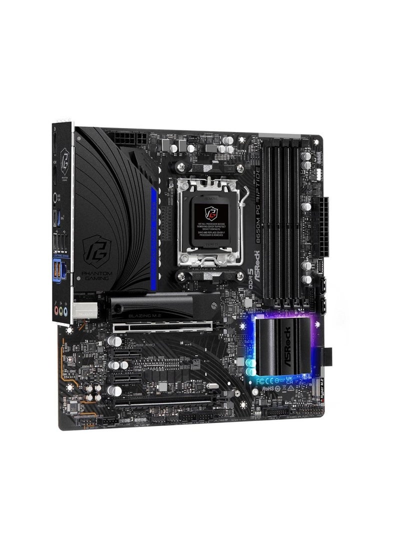 أسروك - ASRock B650M PG Riptide WiFi AMD 600 Series mATX اللوحة الأم - Image 1