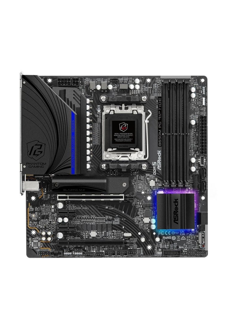 أسروك - ASRock B650M PG Riptide WiFi AMD 600 Series mATX اللوحة الأم - Image 1