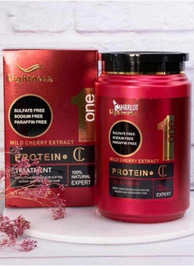 Lightness Hair Mask Wild Cherry Extract Protein 1000 ML 