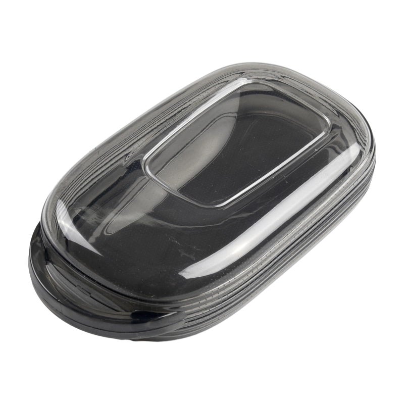 Slim TPU Key Fob Cover Scratch Resistant Transparent Black For Push Button Start Cars - Image 2