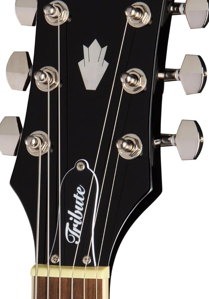 Epiphone SG Tribute Plus Electric Guitar, Cherry Burst - Image 5
