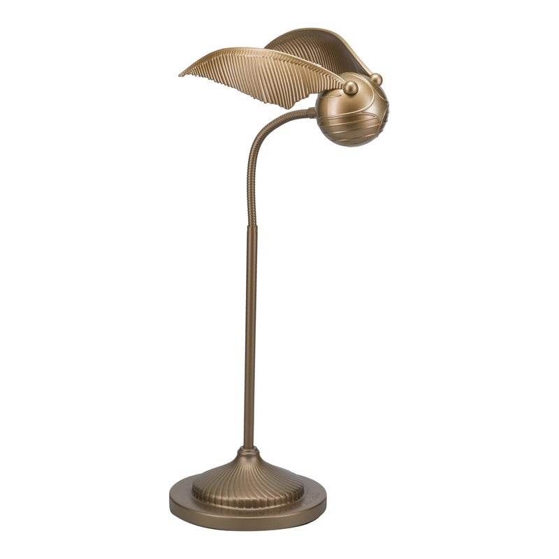 Paladone Golden Snitch Posable Desk Lamp Officially Licensed Harry Potter Light for Bedside Table Reading Flexible Neck Gift for Home Office Decor - Image 2