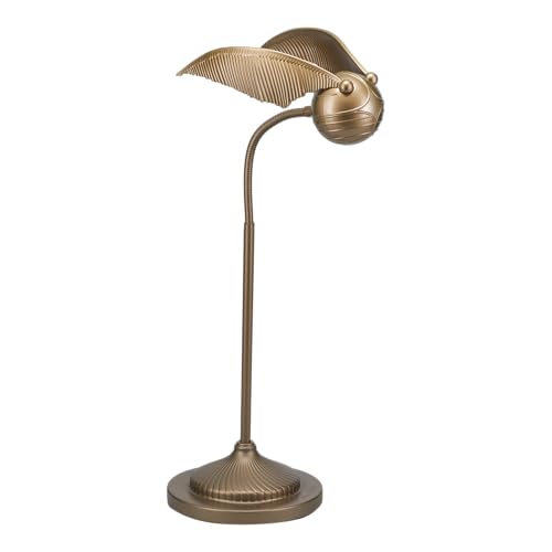 Paladone Golden Snitch Posable Desk Lamp Officially Licensed Harry Potter Light for Bedside Table Reading Flexible Neck Gift for Home Office Decor - Image 1
