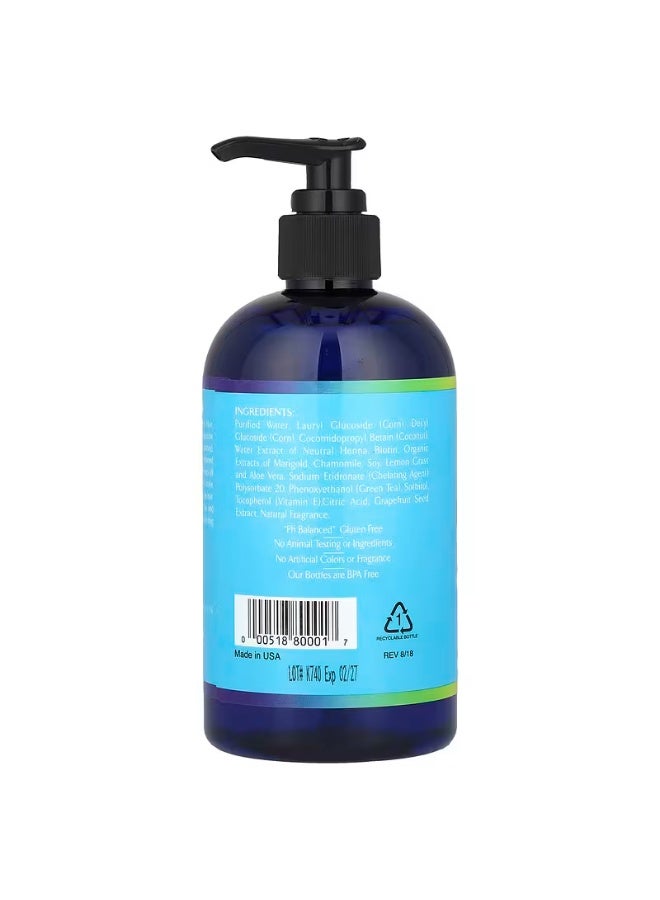 Rainbow Herbal shampoo with henna & biotin, 12 fluid ounces (360 ml) - Image 2