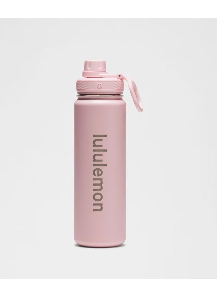 Lululemon Water Bottle, Lululemon Back to Life Sports Bottle, Reusable Drink Bottle with Carry Handle for Gym, Travel, Office, School and Daily Hydration - Image 1
