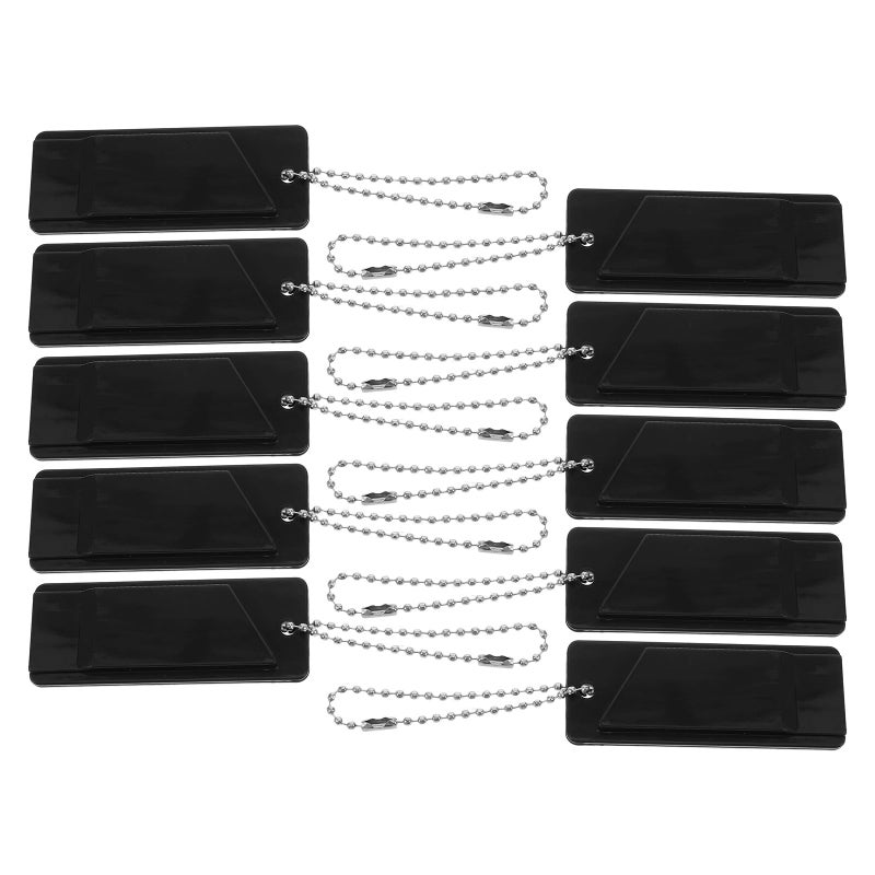 10 Pack Plastic Survival Whistles With Lanyard For Outdoor Emergency Camping Hiking Boating - Image 2
