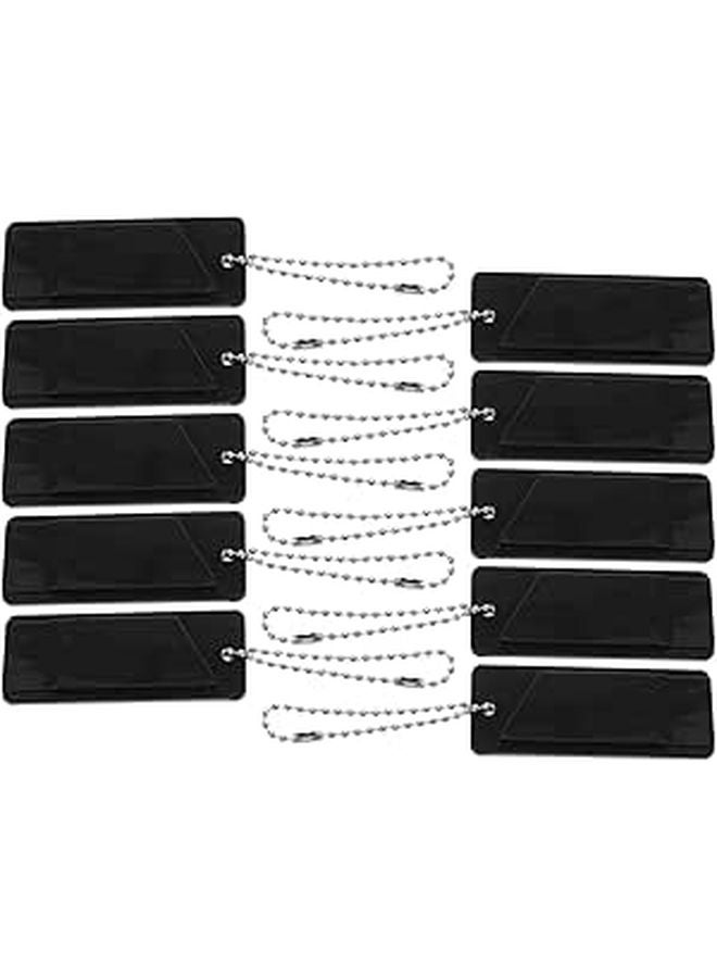 10 Pack Plastic Survival Whistles With Lanyard For Outdoor Emergency Camping Hiking Boating - Image 1