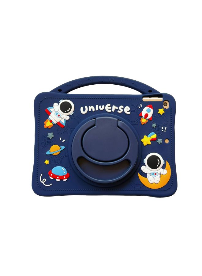 Portable Rotating Astronaut MatePad SE Glory Tablet Shell IPad11 Silicone Protective Cover-Color:Flat Shell Plus HD Tempered Film-Applicable Model:mini 4/5 - Image 5