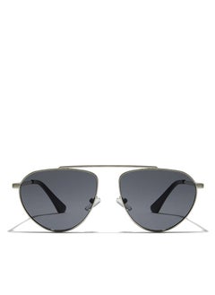 Blackout ERGO Unisex Silver Sunglasses - Frame Material: Metal- Frame Color: Silver-Lens Color: Black  - Full Rim  - Image 1